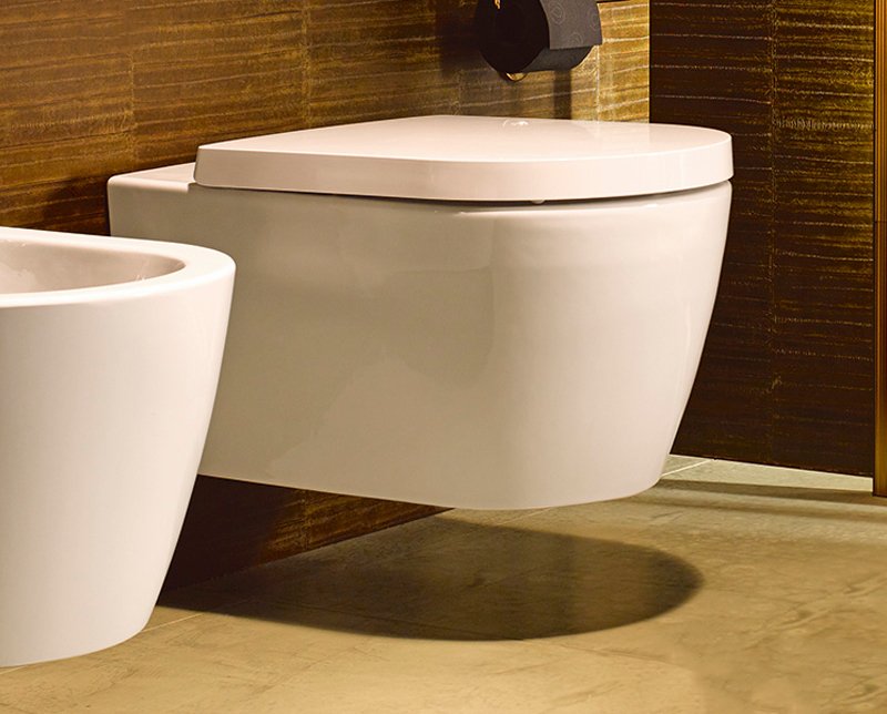 Чаша для подвесного унитаза Duravit Me by Starck белый, без сиденья  2529092000 - 1