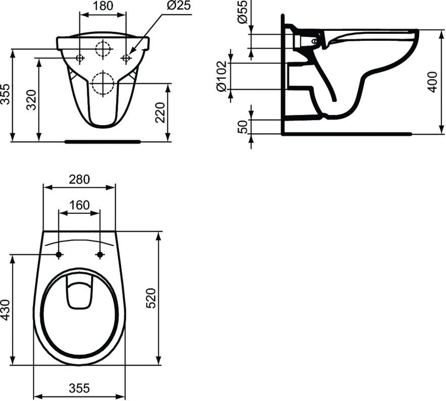 Комплект Ideal Standard Eurovit K881201PT15 - 8