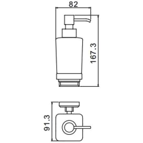 Дозатор жидкого мыла Gappo G38 G3827 - 1