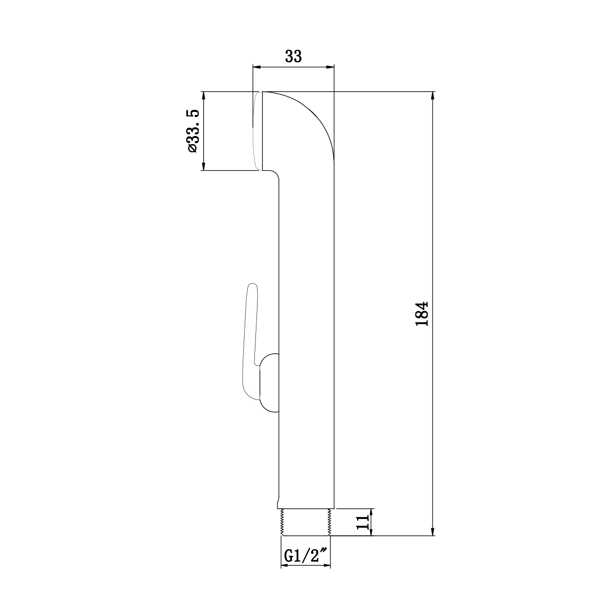 Комплект аксессуаров Lemark LM8045C для биде, хром - 1