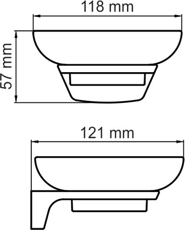 Мыльница Wasserkraft Aisch K-5929 - 3