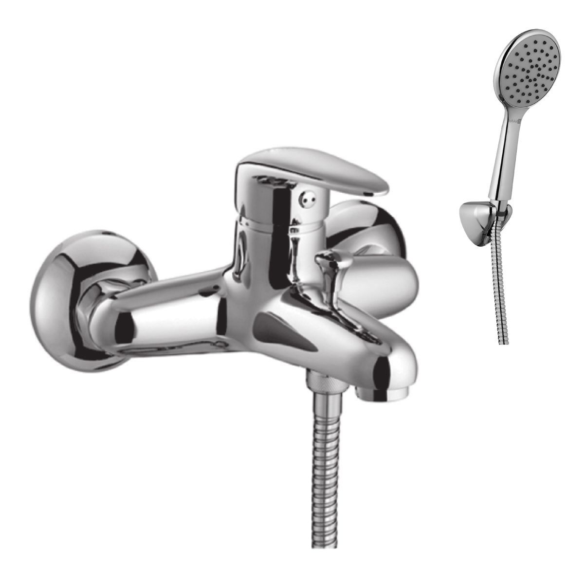 Смеситель для ванны Lemark Pramen хром  LM3302C - 0