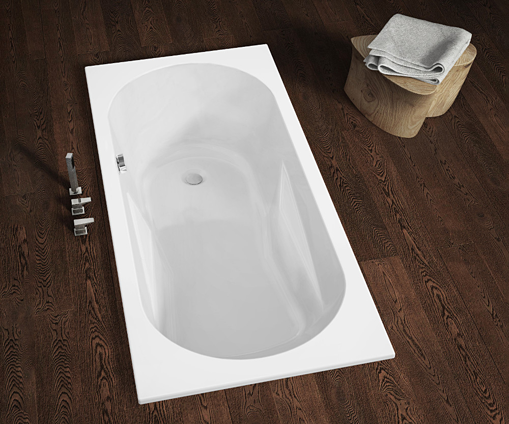 Акриловая ванна Riho Bathtubs Lazy 170х75 L B080001005 - 1