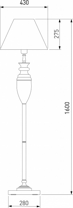 Торшер Eurosvet Majorka a062588 - 2