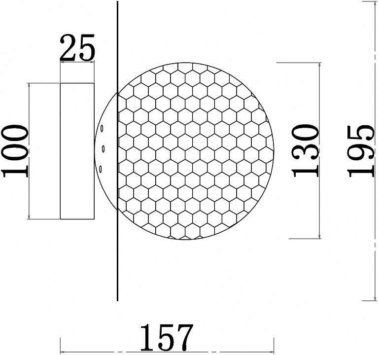 Накладной светильник F-promo Roshni 3050-1W - 1