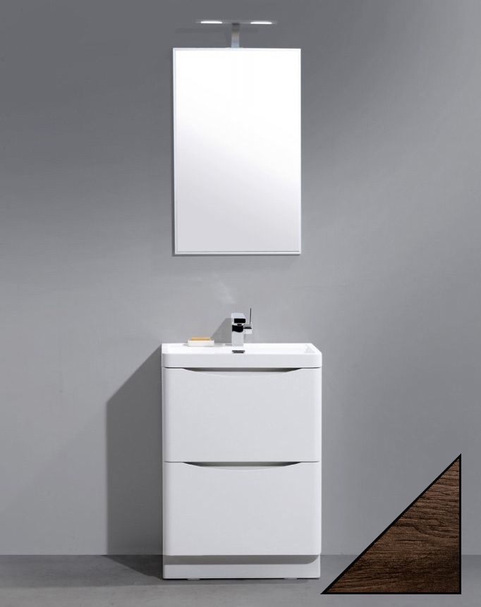 Тумба для комплекта BelBagno Ancona-N 60 rovere moro напольная ANCONA-N-600-2C-PIA-RW - 2