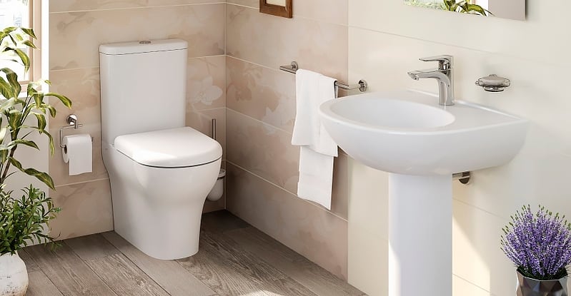 Унитаз-компакт VitrA Zentrum, механизм смыва Geberit 9012B003-7201 - 1