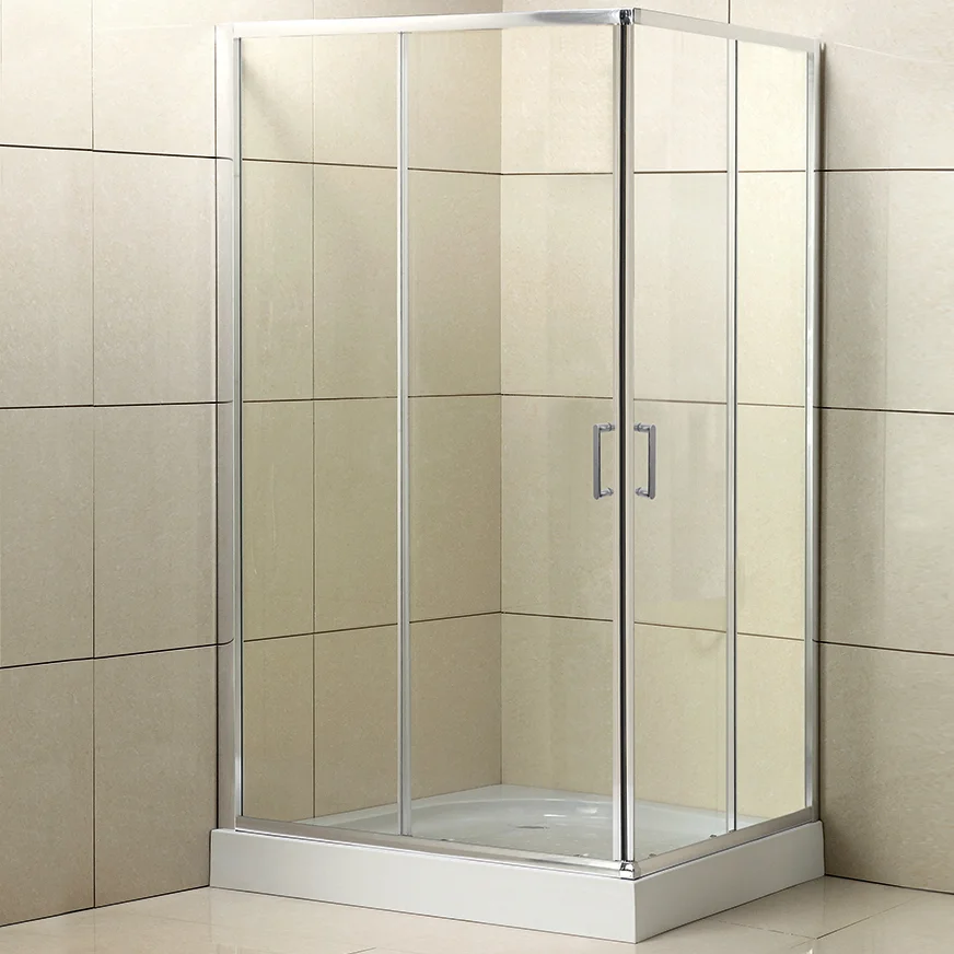 Душевой уголок BelBagno Uno 120х90 стекло прозрачное  UNO-195-AH-2-100/90-C-Cr - 0