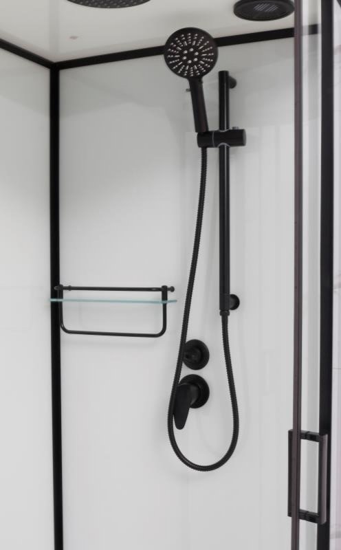 Душевая кабина Frank F412R Black правосторонняя 214215 - 4