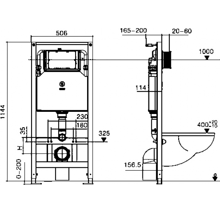 Комплект Weltwasser AMBERG 506 ST + JECKENBACH 004 GL-WT + AMBERG RD-MT CR  10000006889 - 4