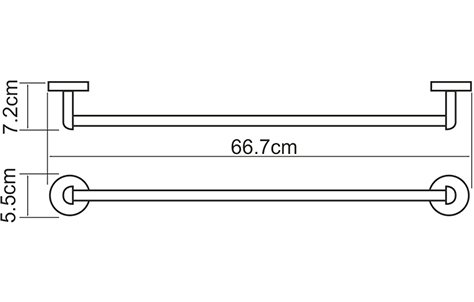 Полотенцедержатель Wasserkraft Rhein K-6230 - 3