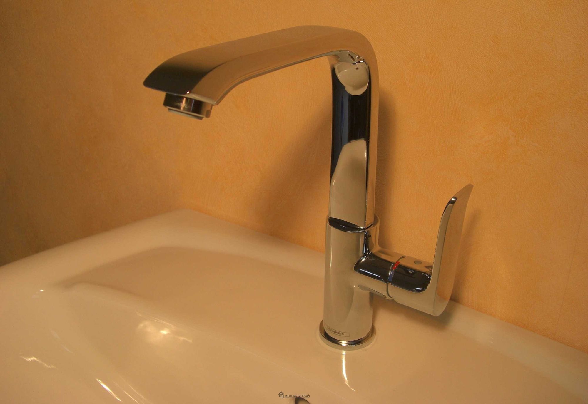 Смеситель Hansgrohe Metris 31187000 для раковины - 2