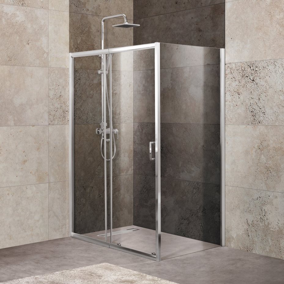 Душевой уголок BelBagno UNIQUE-AH-1-120/135-90-C-Cr - 0