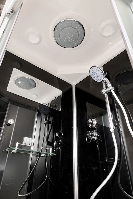 Душевая кабина Deto B 100х100  B10SBLACK - 4