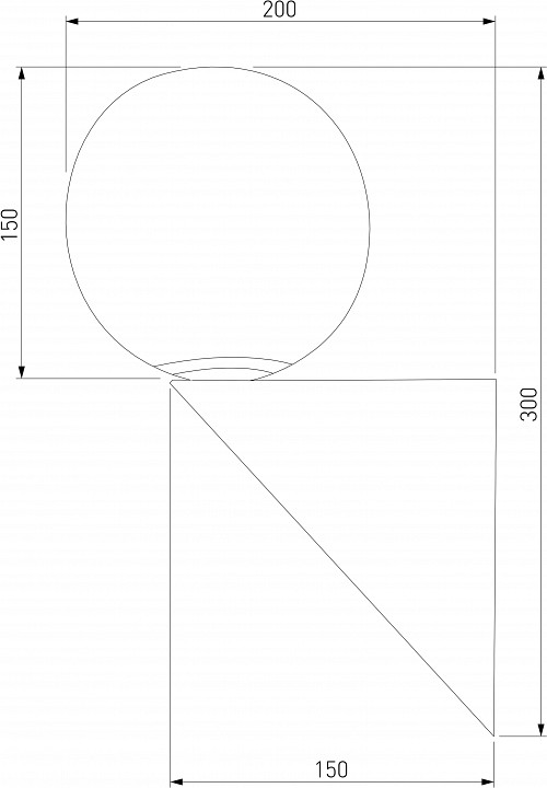 Уличный настенный светильник Elektrostandard Gravity 35003/U черный a062886 - 1