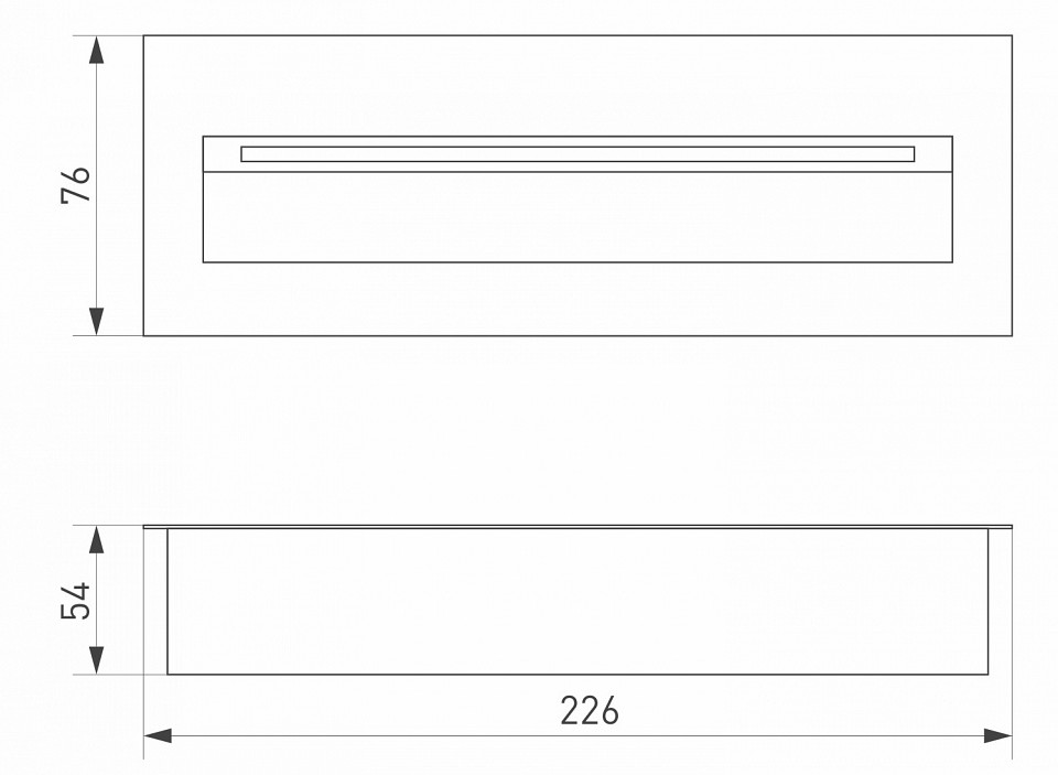 Уличный светодиодный светильник Arlight LTD-Trail-S226x76-8W Warm3000 029964 - 2