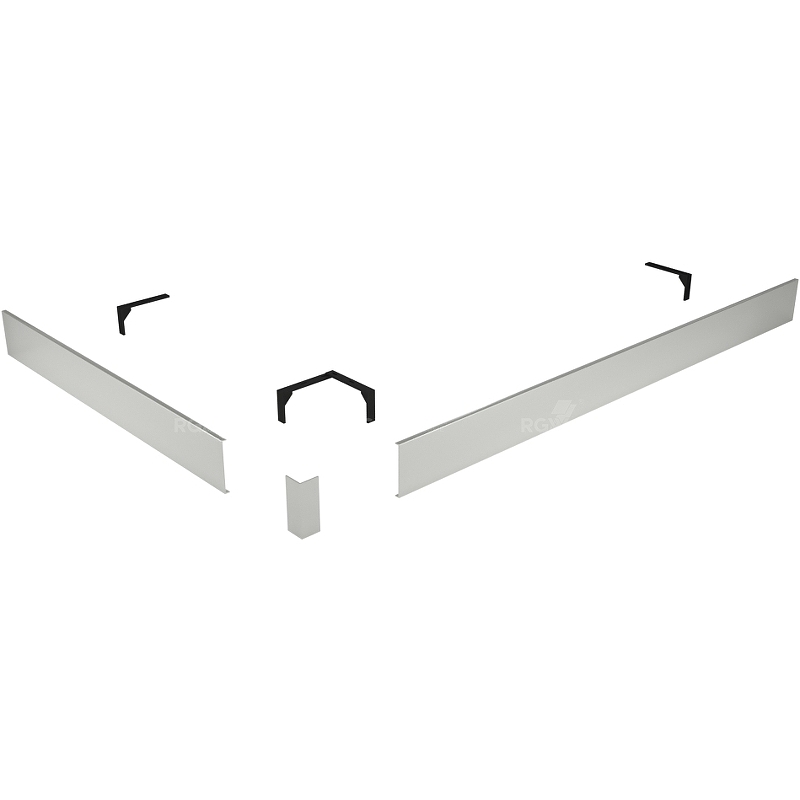 Экран для поддона RGW Acrylic N/ST-21 W 70x130 белый 50231573-01 - 0