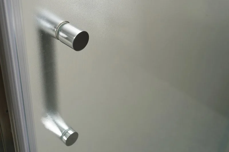 Душевой уголок BelBagno Uno 120х80 стекло текстурное  UNO-195-AH-2-120/80-P-Cr - 2