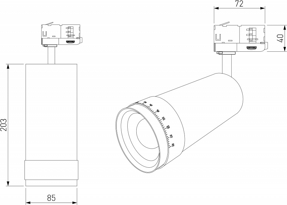 Светильник на штанге Elektrostandard Vary a063262 - 3