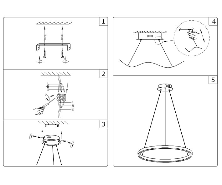 Подвесной светильник Kink Light Тор 08214,19A(3000K) - 2