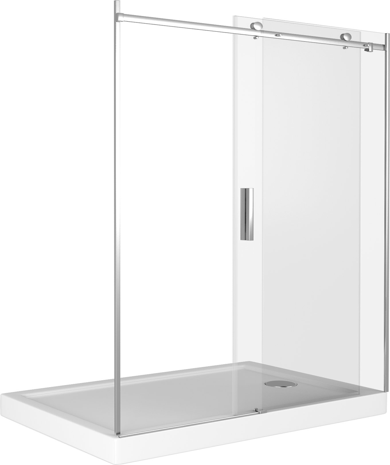 Душевая дверь в нишу Good Door Galaxy WTW-140-C-CH ГЛ00010 - 3