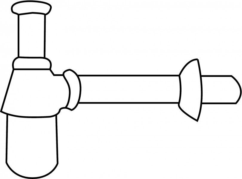 Сифон для раковины Jacob Delafon E78286-CP - 0