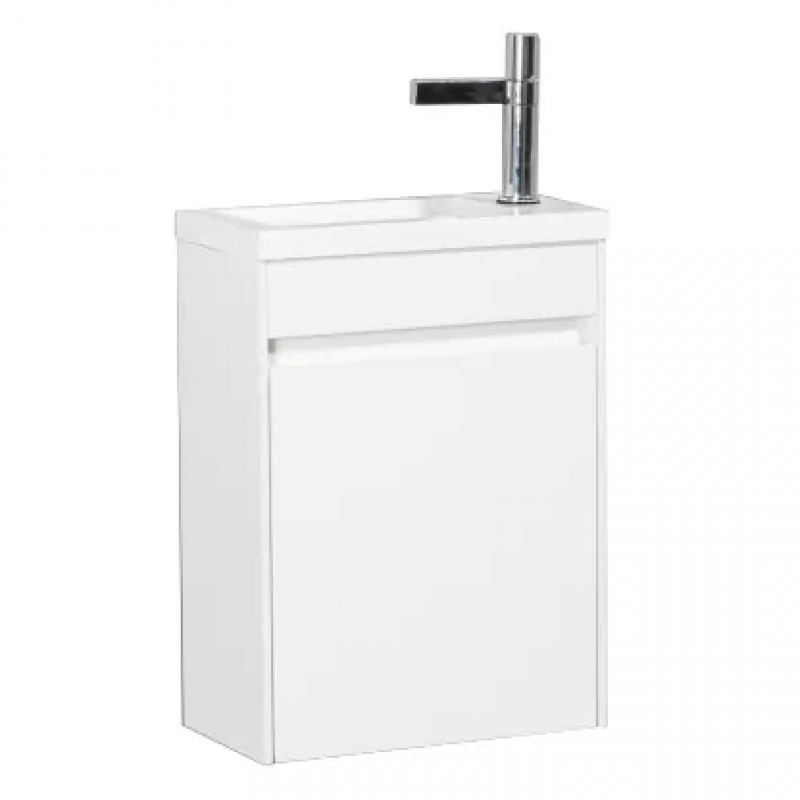 Тумба под раковину BelBagno Pietra Mini 46 L белый PIETRA MINI-460-1A-SO-BL-L - 0