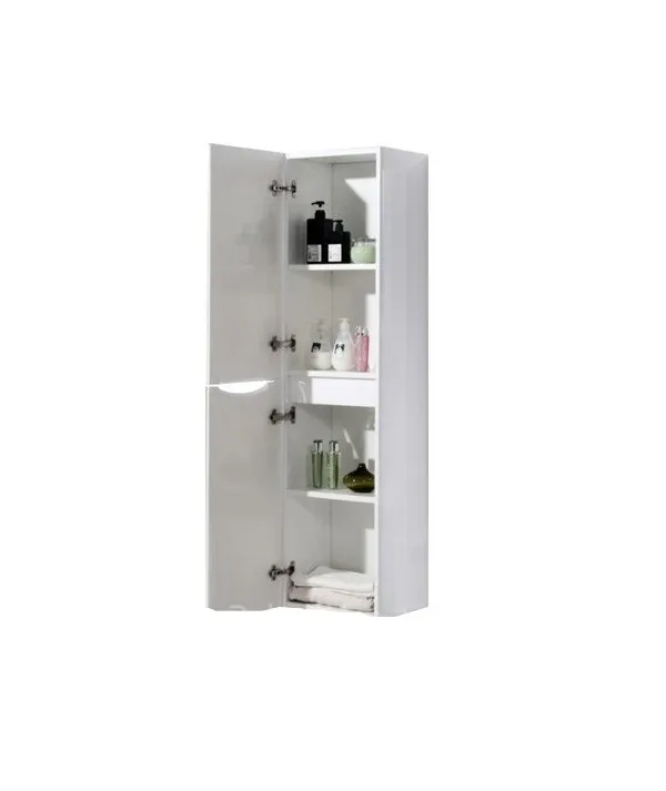 Шкаф-пенал Belbagno Luxury 40х150 хром  LUXURY/SOFT-1500-2A-SC-ME-RIGHT - 1