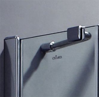 Душевой уголок Cezares Verona 90х100 хром стекло прозрачное VERONA-W-AH-1-90/100-C-Cr - 5