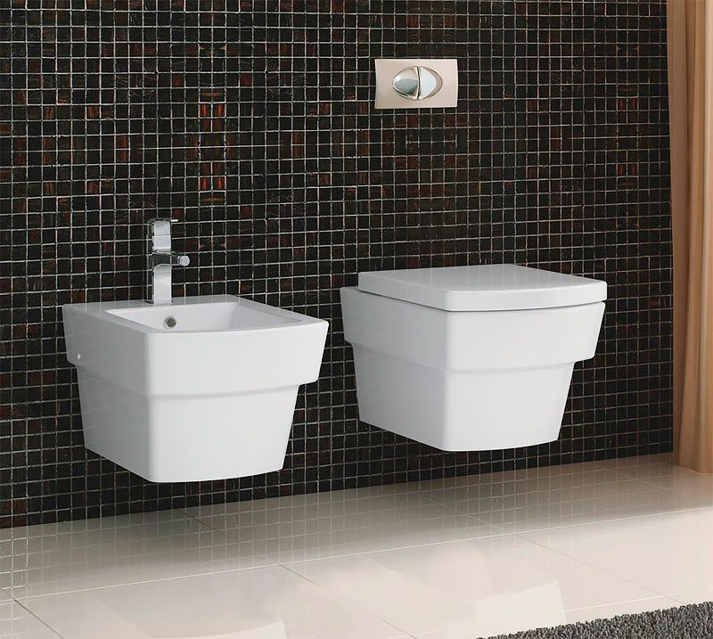 Унитаз подвесной BelBagno Mattino BB1060CH с сиденьем микролифт BB2007SC - 4