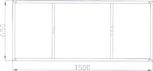 Каркас для ванны Cersanit Santana 160 K-RW-SANTANA*160n - 2