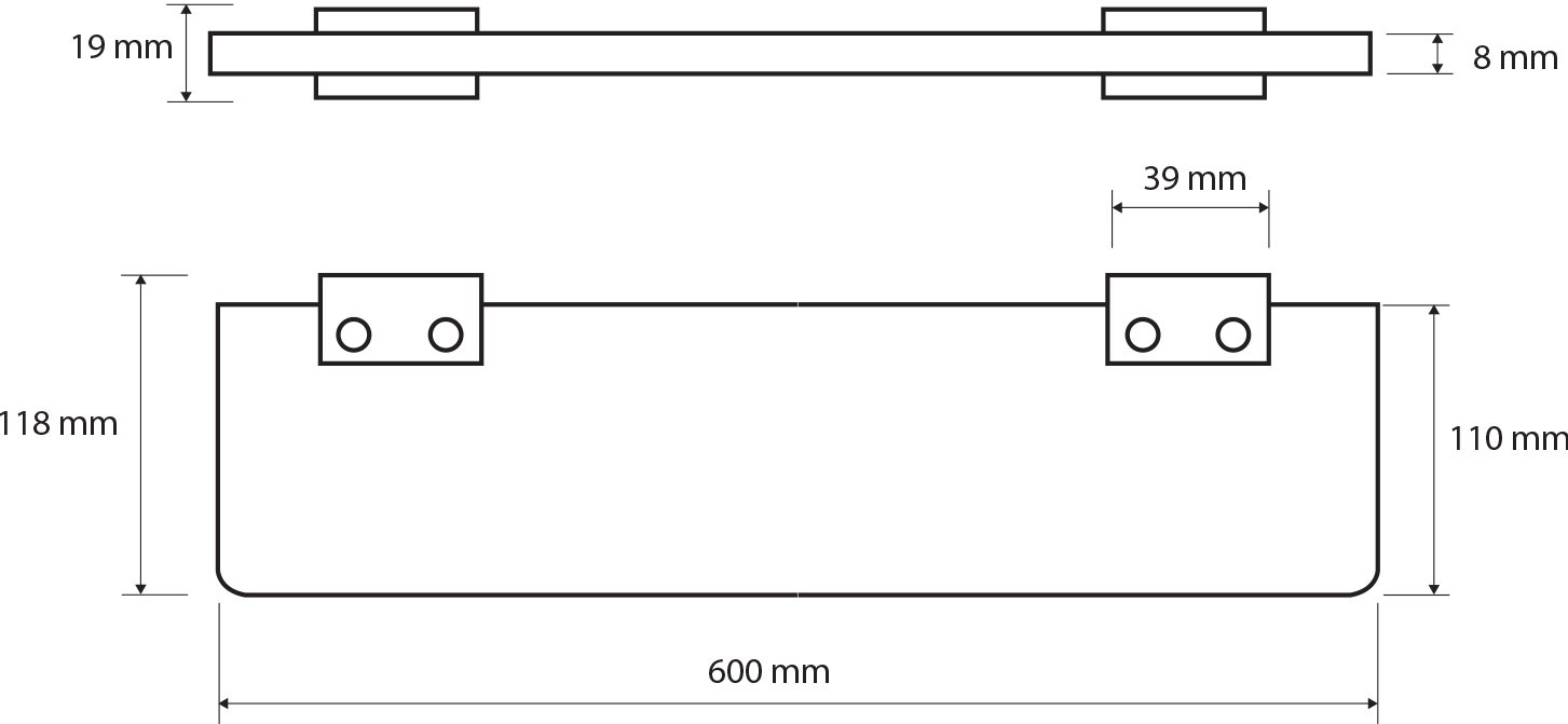 Полка Bemeta Via  135002242 - 1