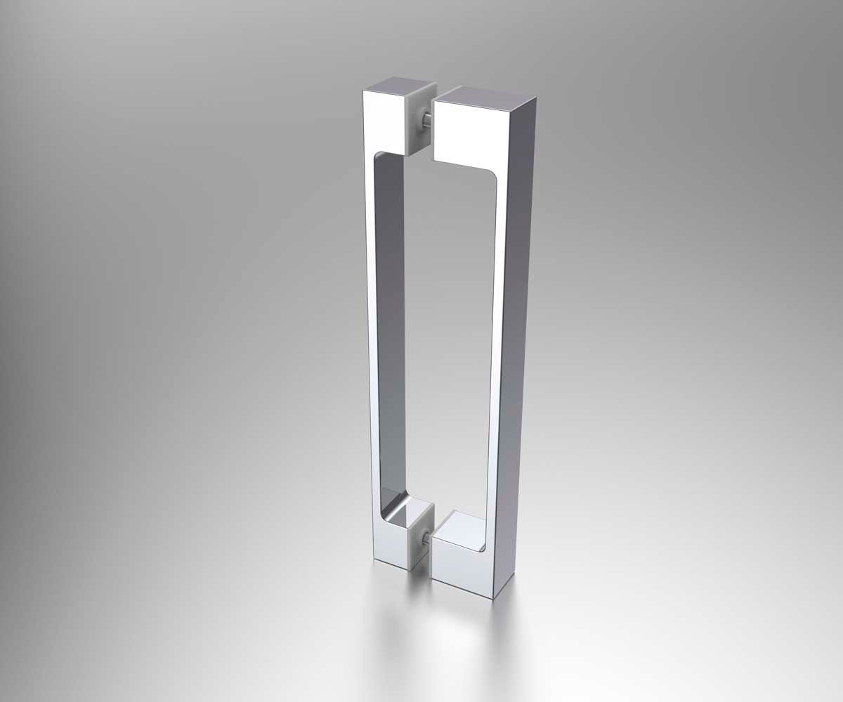 Душевая дверь в нишу Vincea Alpha VDS-3AL130CL 130 см, стекло прозрачное, хром - 5