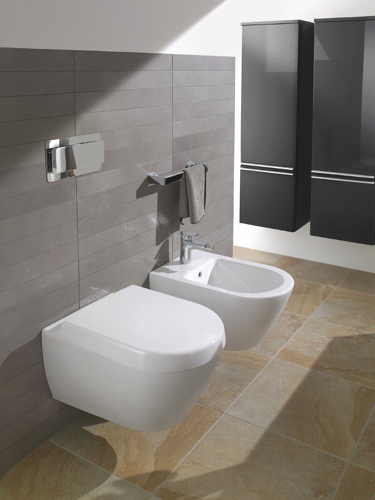 Унитаз подвесной Villeroy & Boch Subway Plus 2.0 безободковый, укороченный, ceramic plus, белый - 4