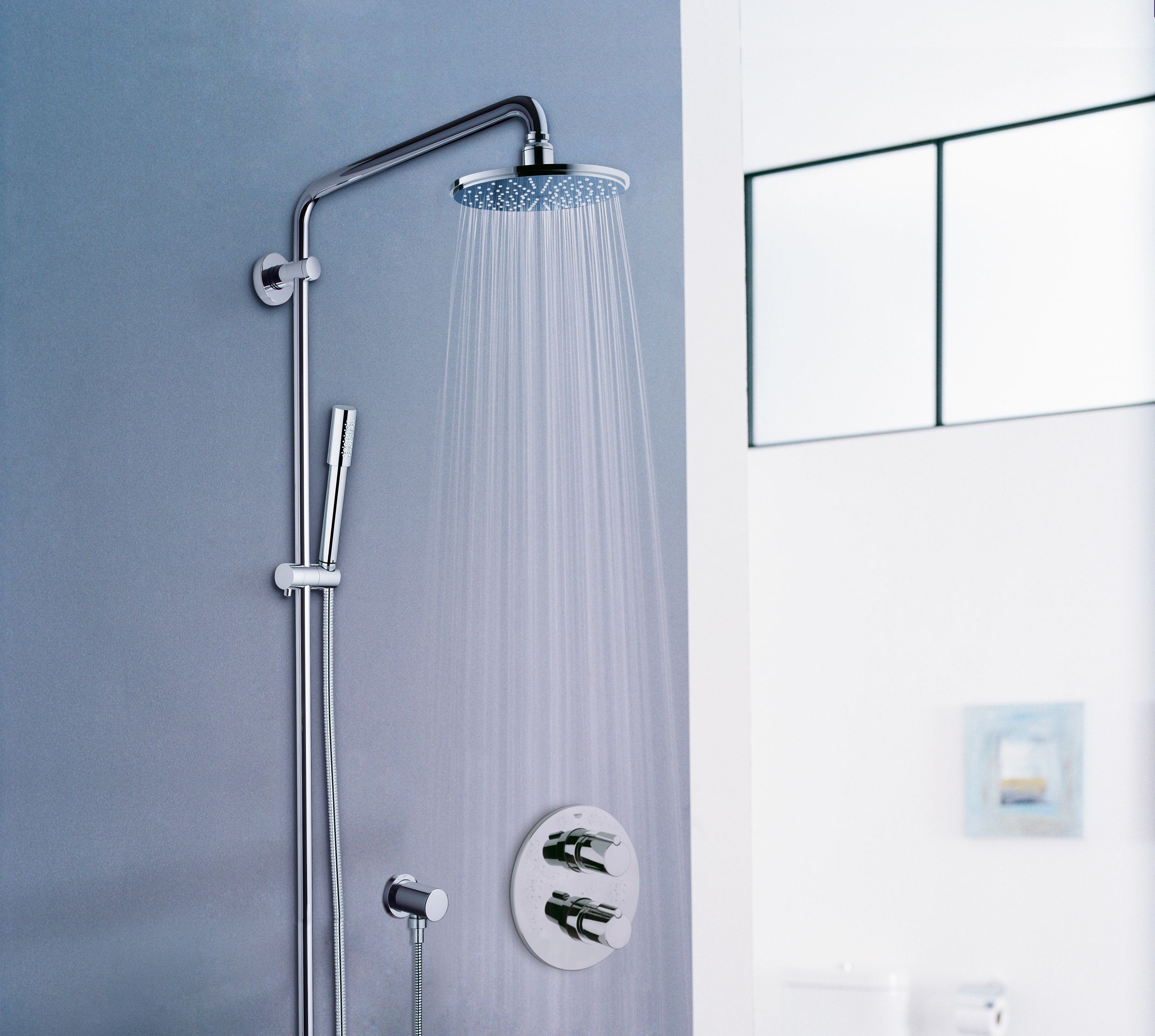 Душевая стойка Grohe Rainshower System 210 27032001 - 4
