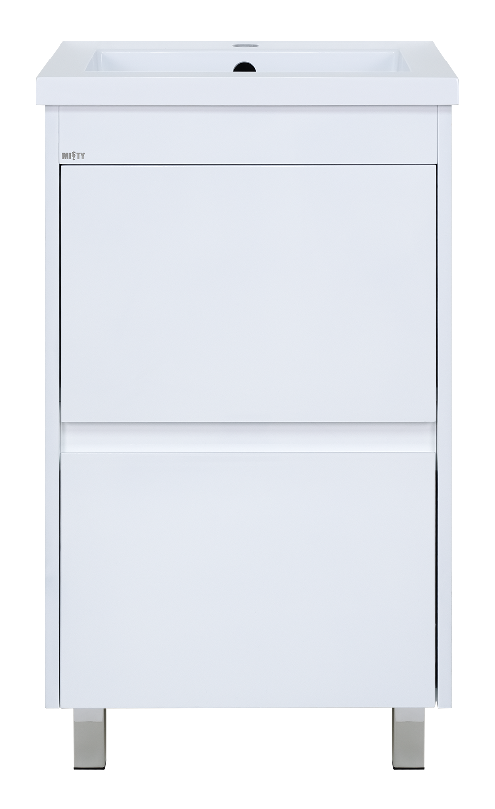 Тумба под раковину Misty Алиса 50 напольная, белая Э-Али01050-0112Я - 0