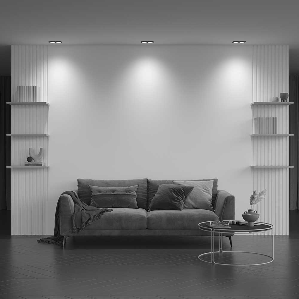 Встраиваемый светильник Maytoni Technical Zoom DL033-2-02B - 2