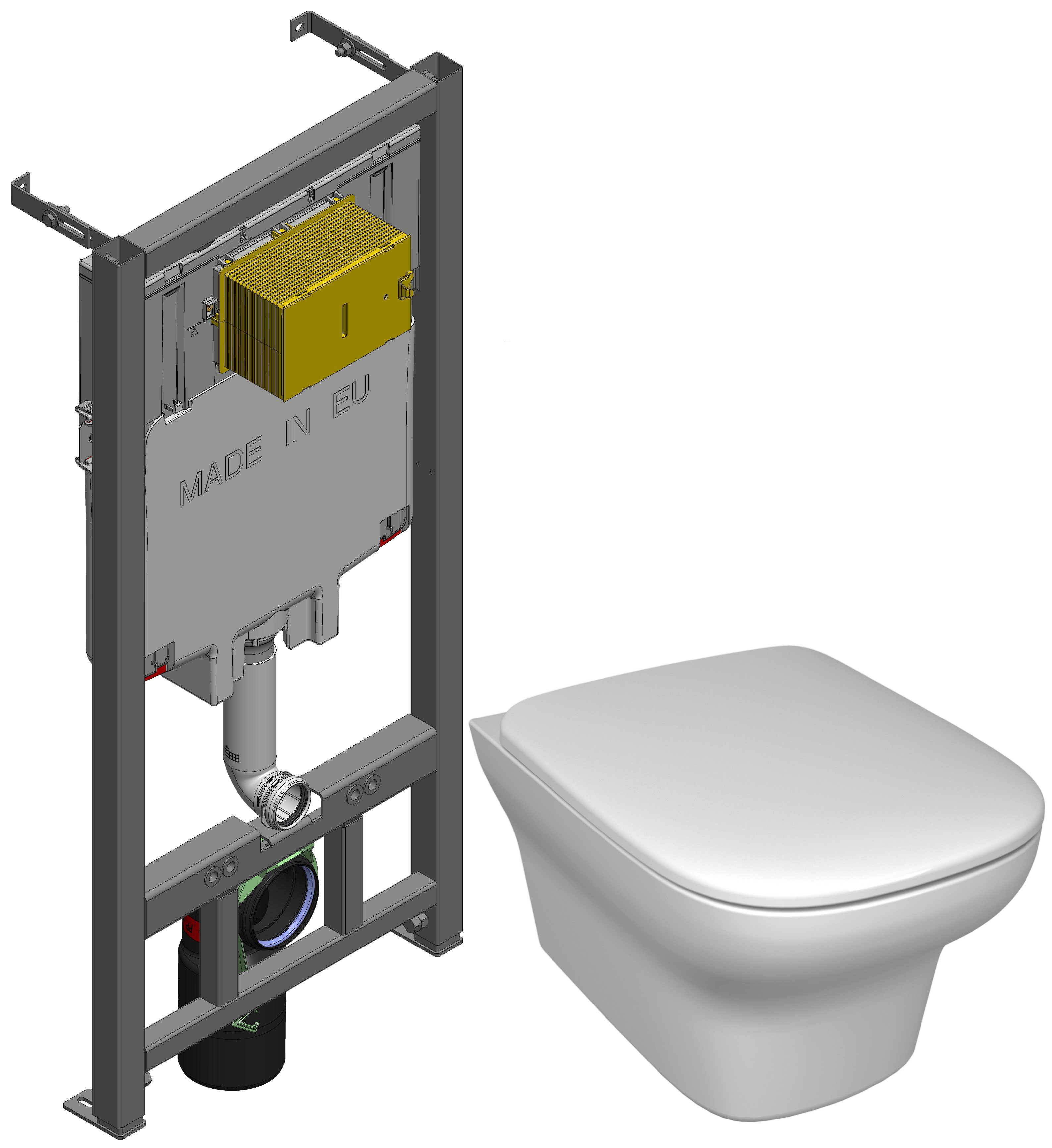 Комплект Jacob Delafon Vox E21772RU-00 - 0