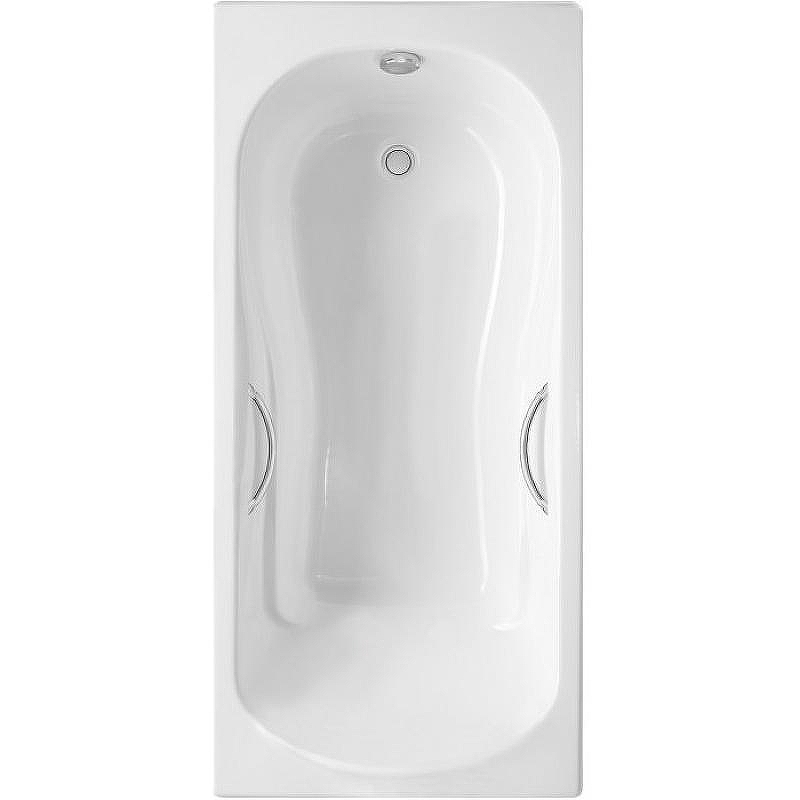 Чугунная ванна Delice Haiti Luxe 150x80 DLR230636R с отверстиями под ручки без антискользящего покрытия - 0