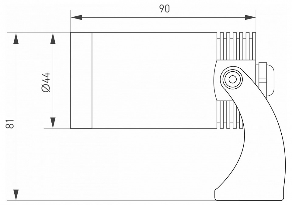 Уличный светодиодный светильник Arlight KT-Water-R44-8W RGBW 028079 - 3