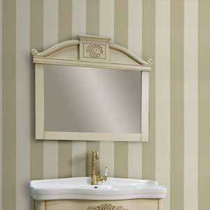 Зеркало BelBagno Primavera bianco antico BB45S/PBA - 0