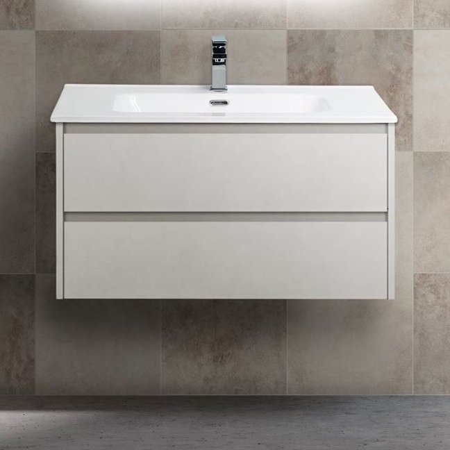 Тумба с раковиной BelBagno Kraft 80 bianco opaco - 0