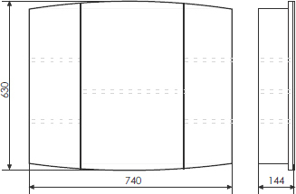 Мебель для ванной Comforty Лаура 75-2 белый глянец - 6