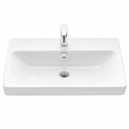 Комплект мебели Aquaton Асти 70 белый-светлое дерево - 8