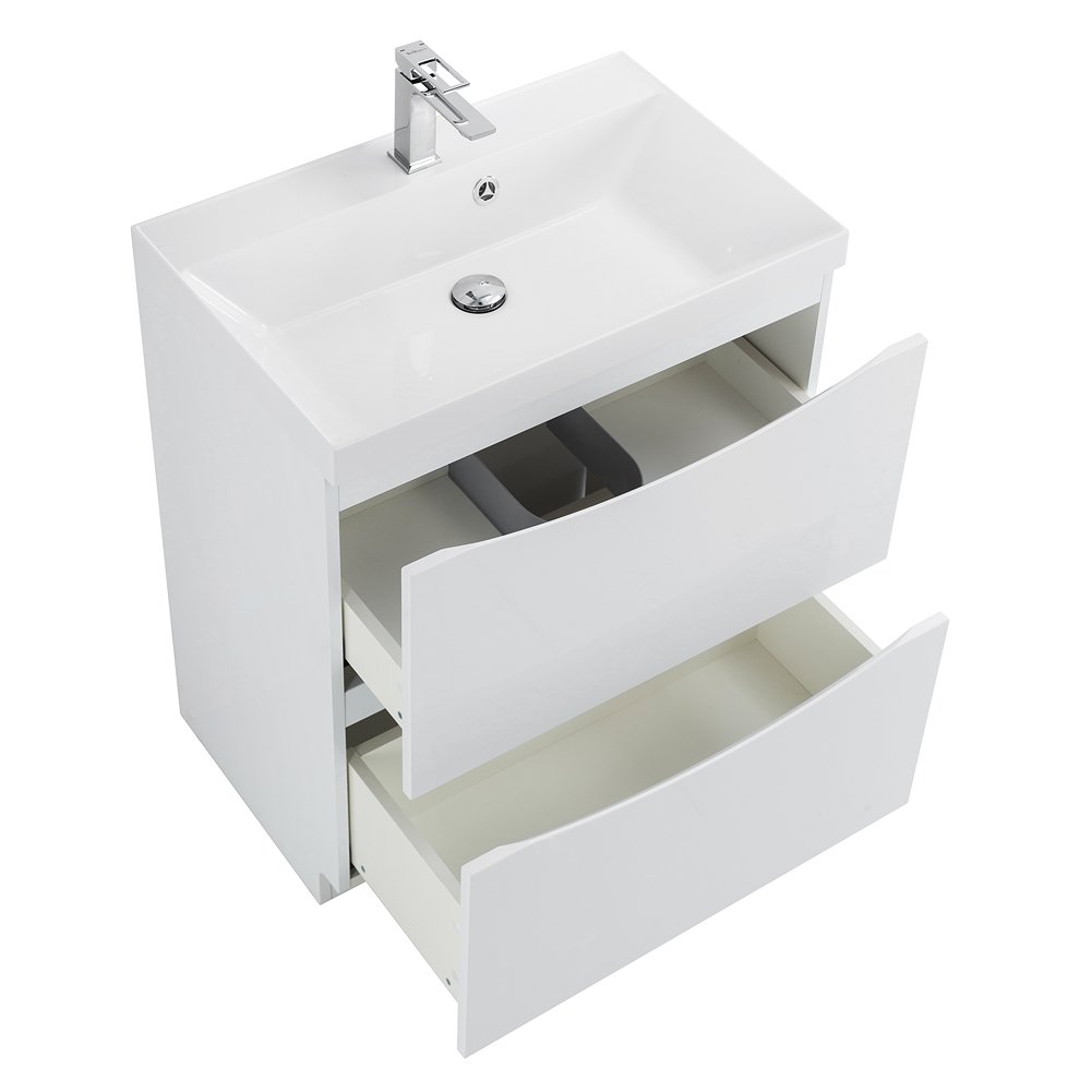 Комплект мебели BelBagno Marino 60 белый - 4