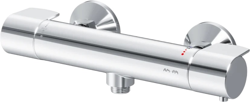 Душевой комплект Термостат AM.PM X-Joy F85A40000 для душа + Стойка Gem  - 5