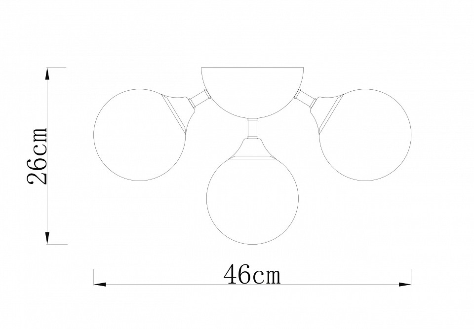 Потолочная люстра Arte Lamp Fobos A2704PL-5SG - 1