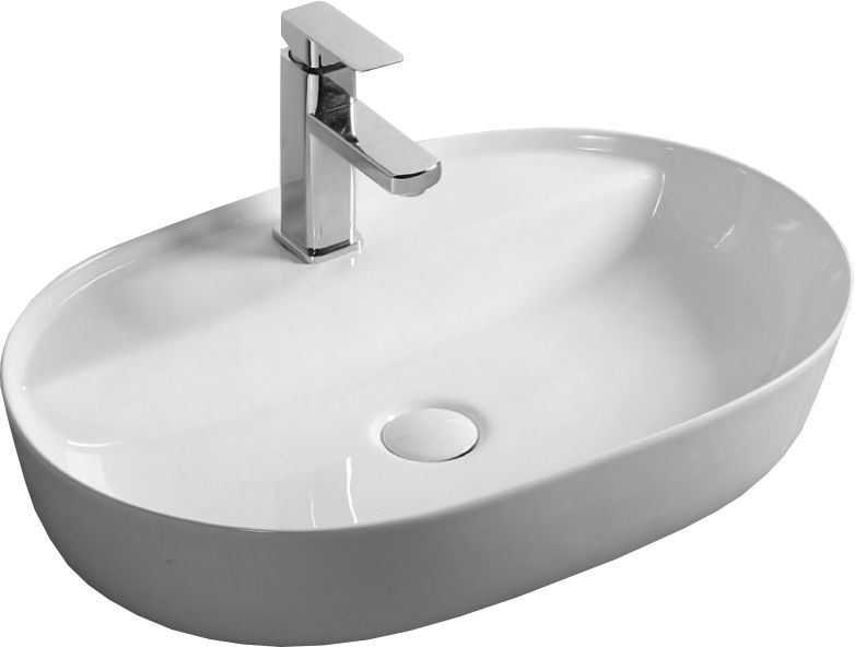 Раковина накладная BelBagno 61х41.5 белый  BB1346 - 0