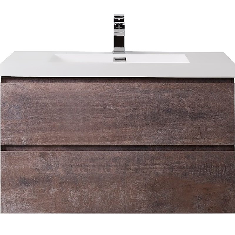 Тумба под раковину BelBagno Luce 80 коричневый LUCE-800-2C-SO-PT - 0