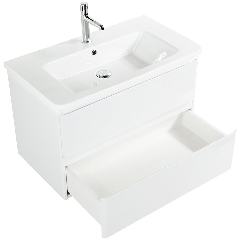 Тумба с раковиной BelBagno Albano 105 белый - 4